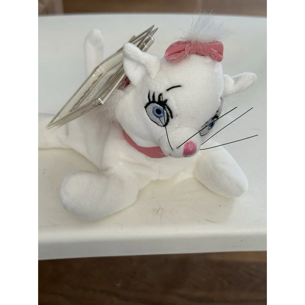 Marie Kitten Cat Aristocats Disney Mini Bean Bag Toy Plush Tags